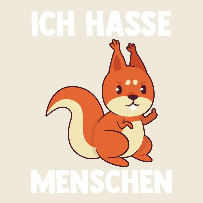 Eichhörnchen Ich Hasse Menschen
