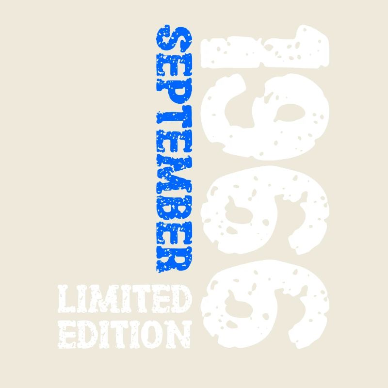 1966 September Limited Edition 57. Geburtstag Deko