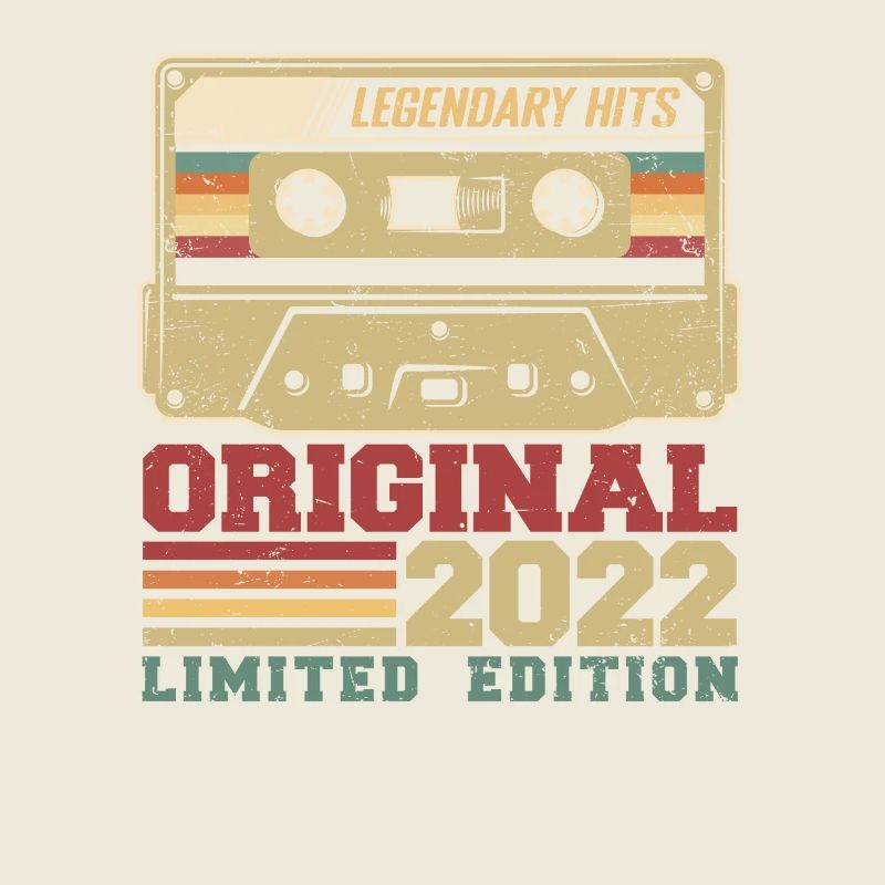 Original 2022 Vintage Jubiläumsgeschenk 2022