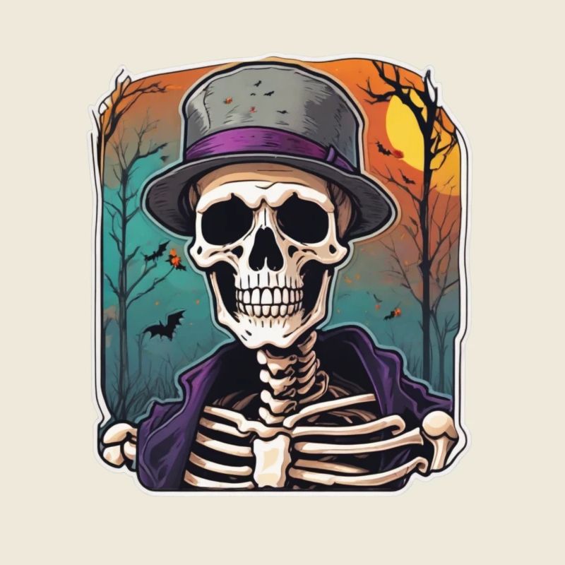 Skeleton Helloween Skull Skeleton Costume