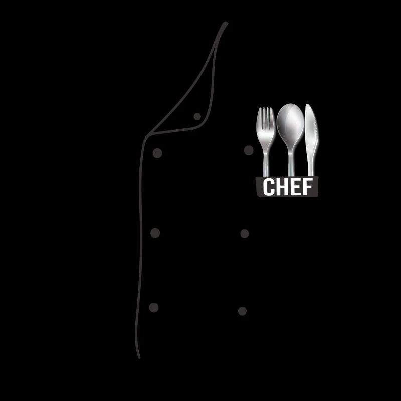 Chef Uniforme Veste Faux Drôle Chef Chef