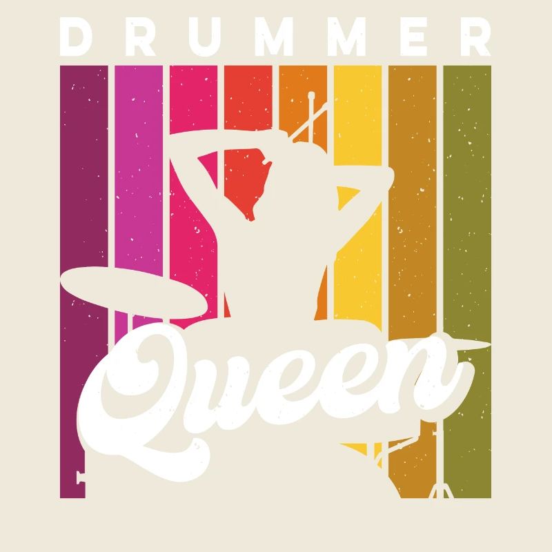 Schlagzeugerin Drummer