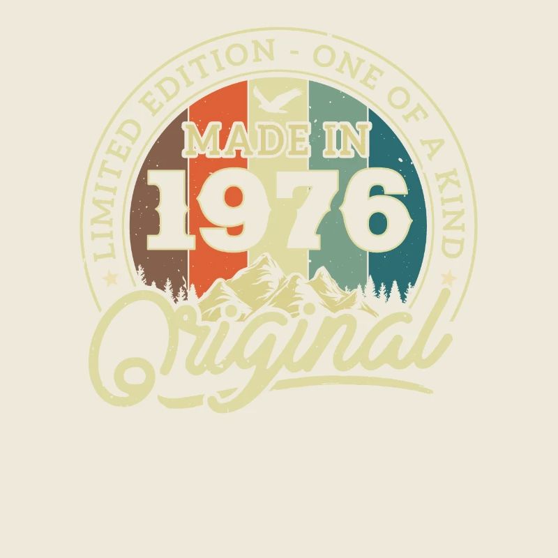 Cadeau d’anniversaire rétro '76