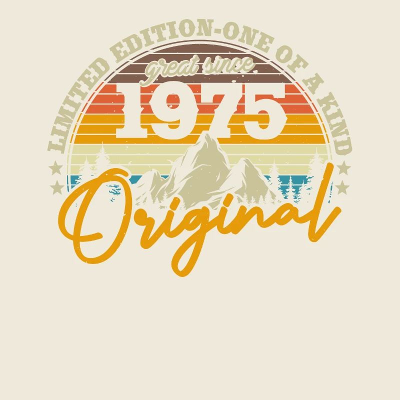 Nostalgic Birthday Gift '75