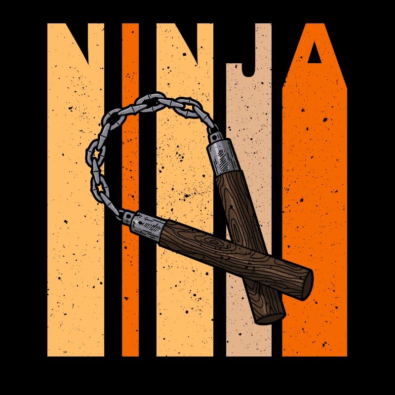 Japan Weapons Nunchaku Ninja Training Martial Arts