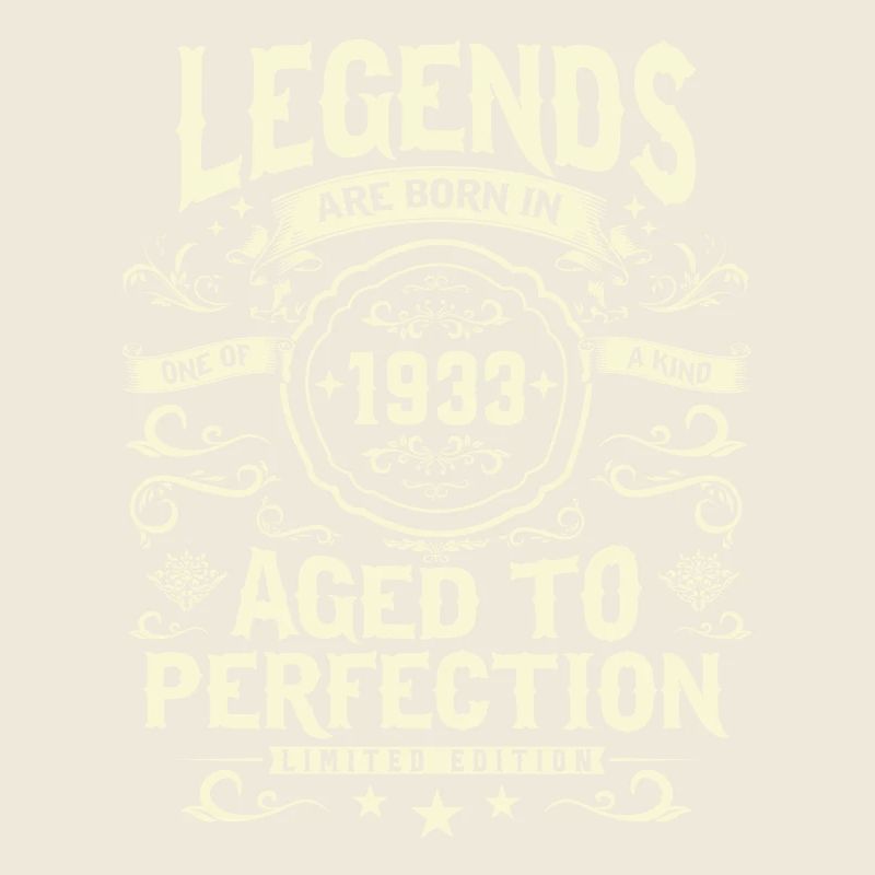 Born in 1933 - Vintage Legend