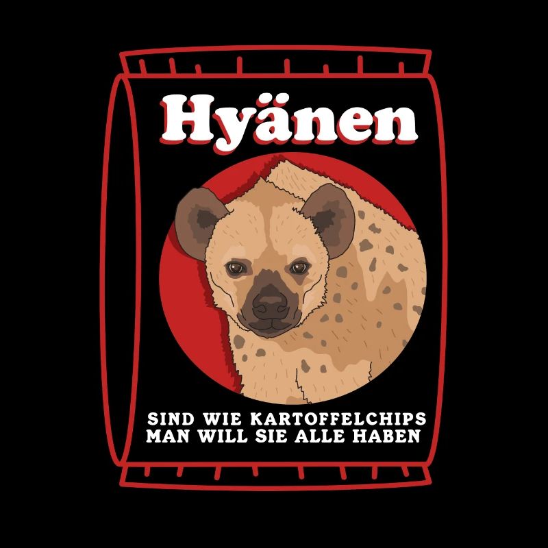 Hyänen sind wie | Tüpfelhyäne Hyäne Geschenk