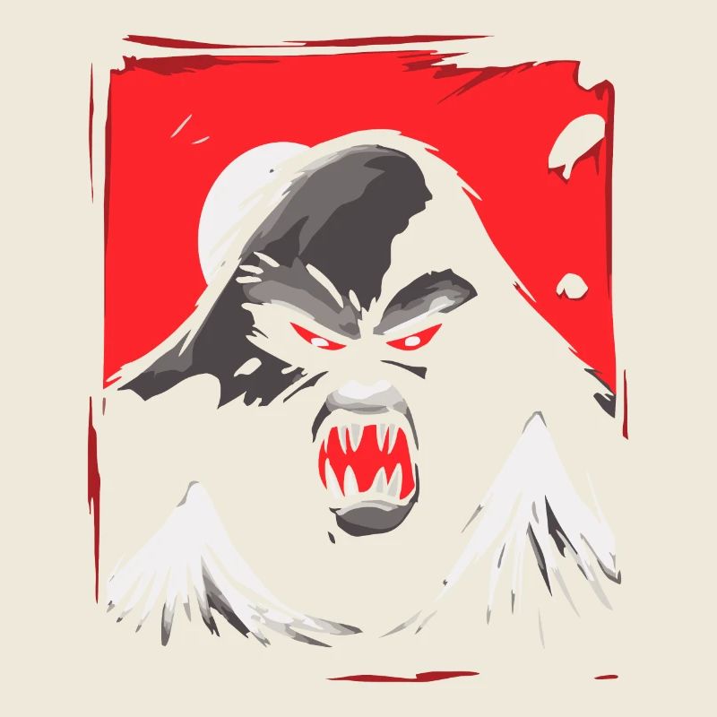 Japanese Red Sun: Angry Monster Monkey