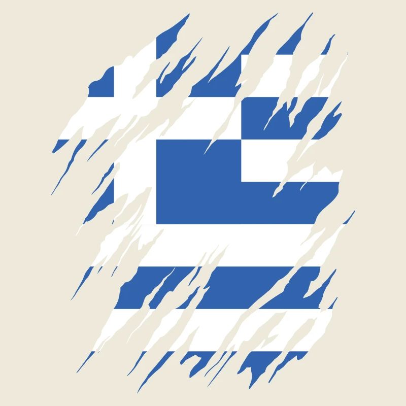 Drapeau de la Grèce Hellas Athènes Drapeau grec