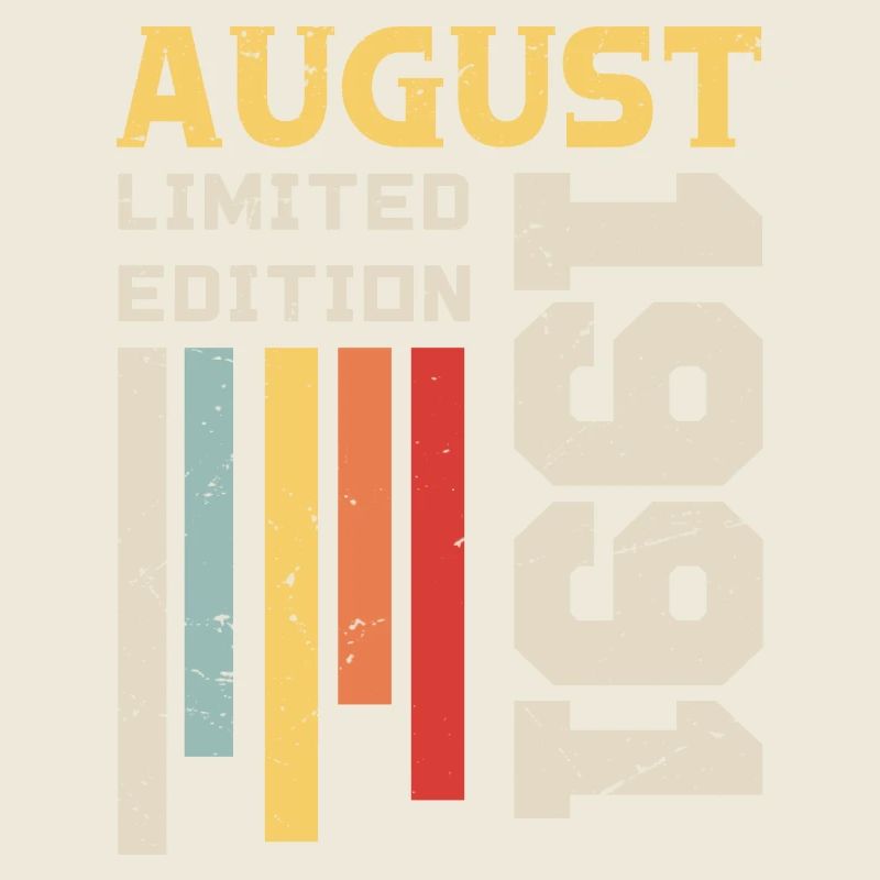 August 1991 - Geburtstagsgeschenk August 1991 August