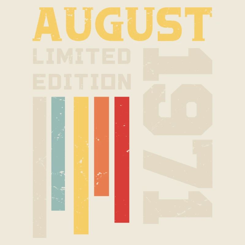 August 1971 - Geburtstagsgeschenk August 1971 August