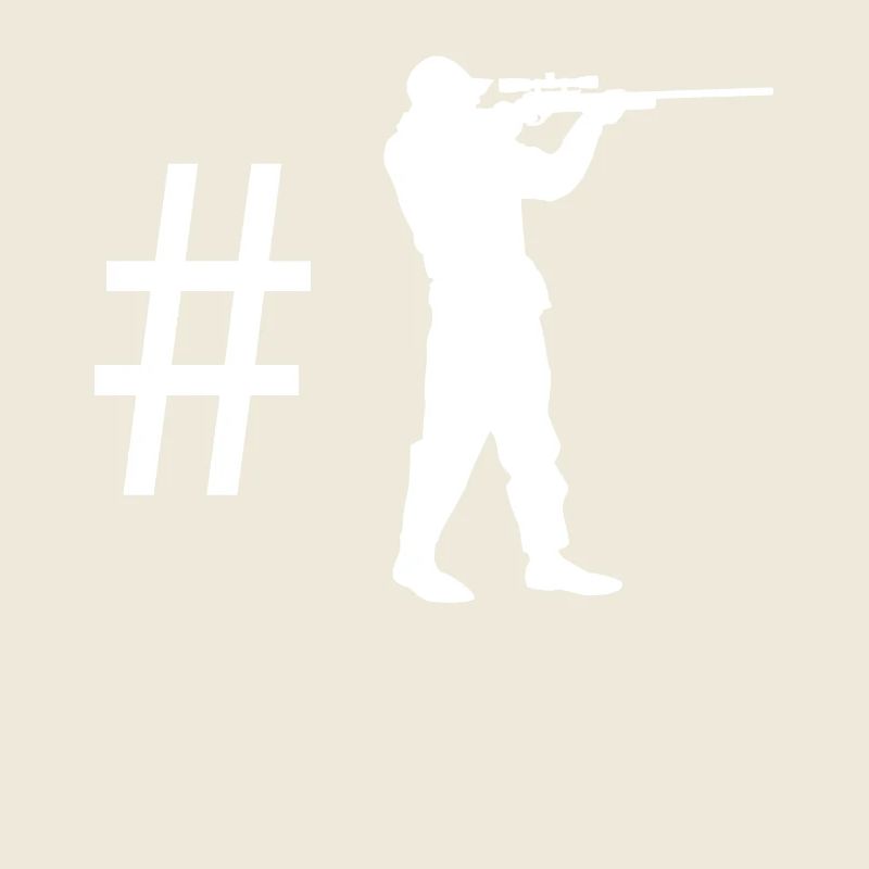 Hashtag - Guy à la chasse -