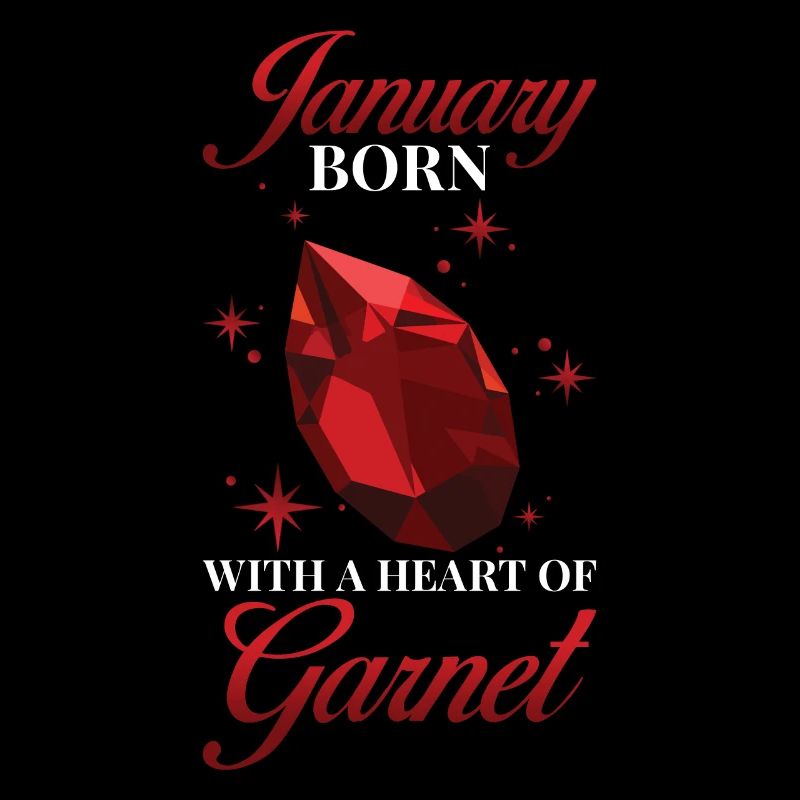 Geburtsstein Januar Granat