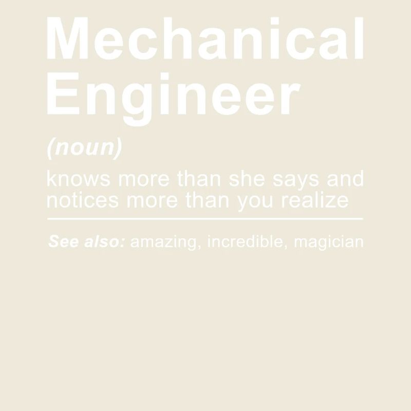 Definition of Mechanical Engineer