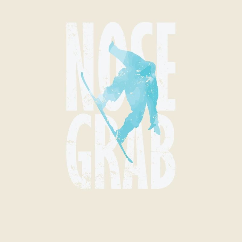 Nose Grab Snowboard