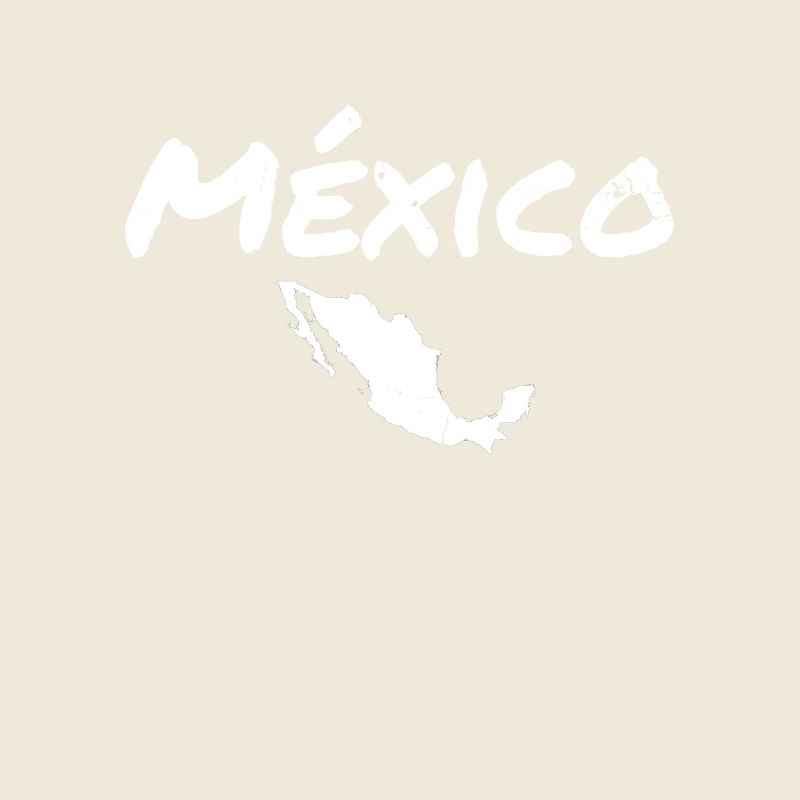 México Vintage Map Mexico Mexican Mexicans