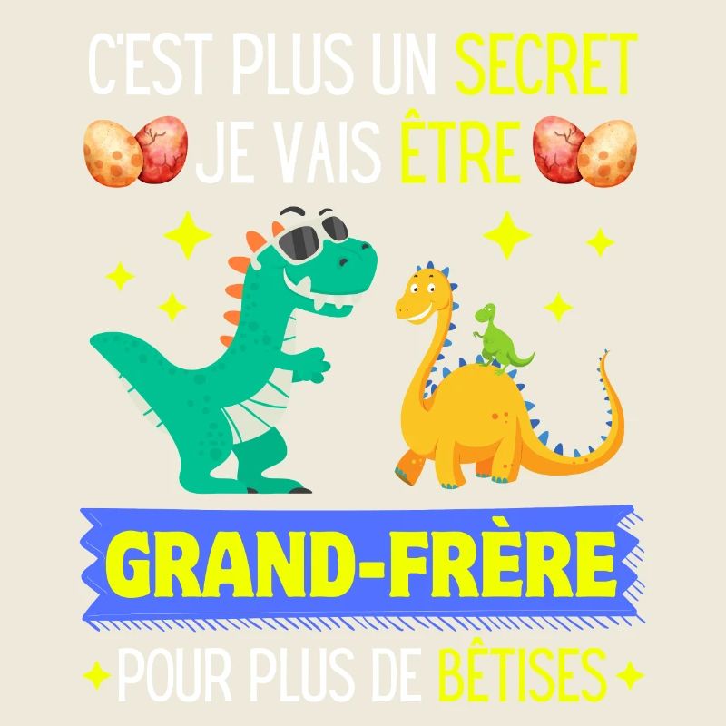 JE VAIS ÊTRE GRAND FRÈRE DINOSAURE