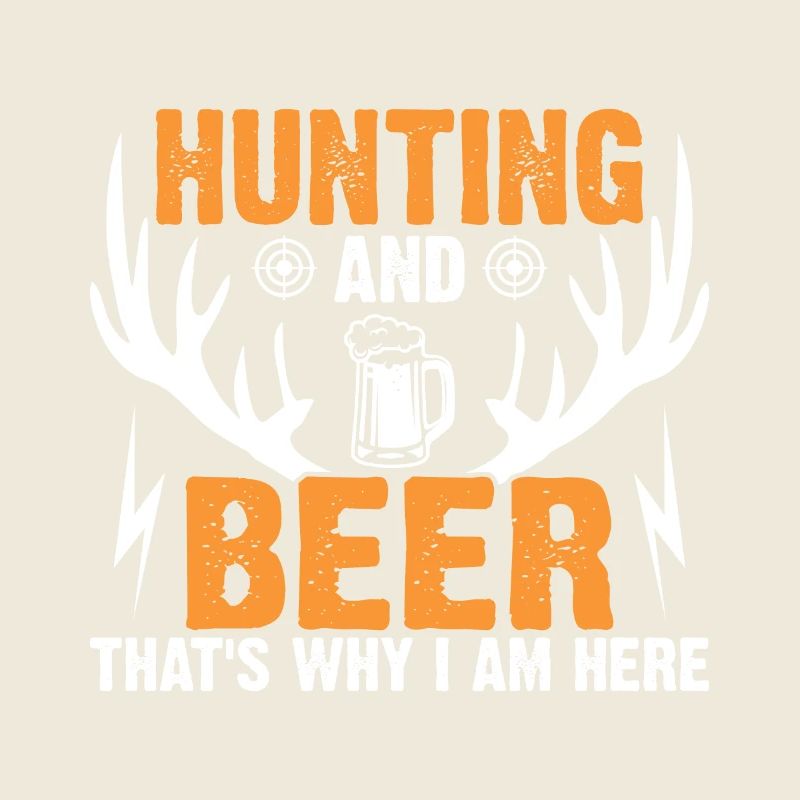 La chasse et la bière, c’est pour ça que je suis ici