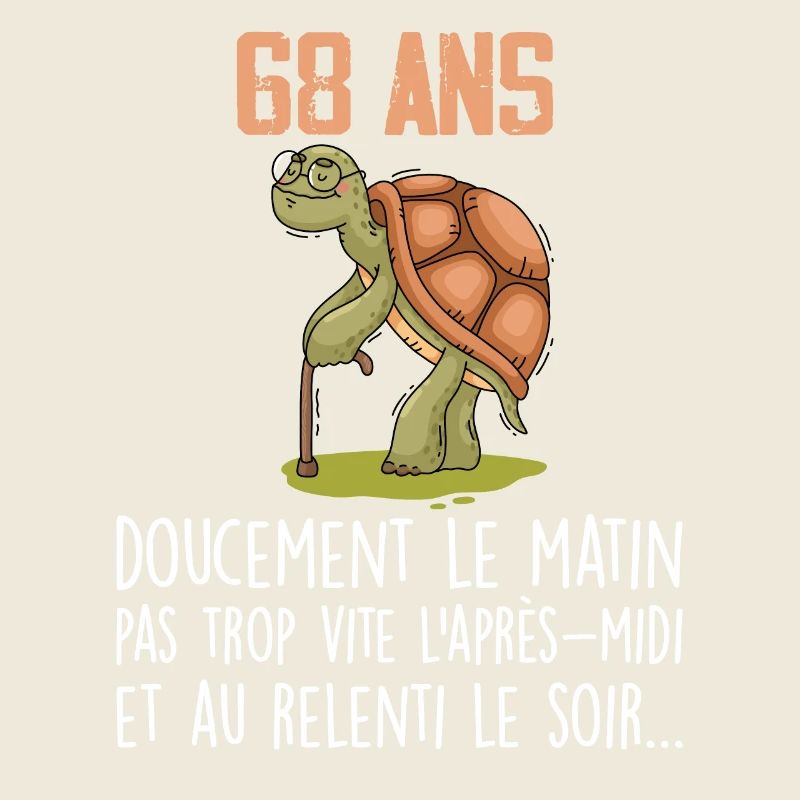 68 ans tortue anniversaire doucement vite ralenti