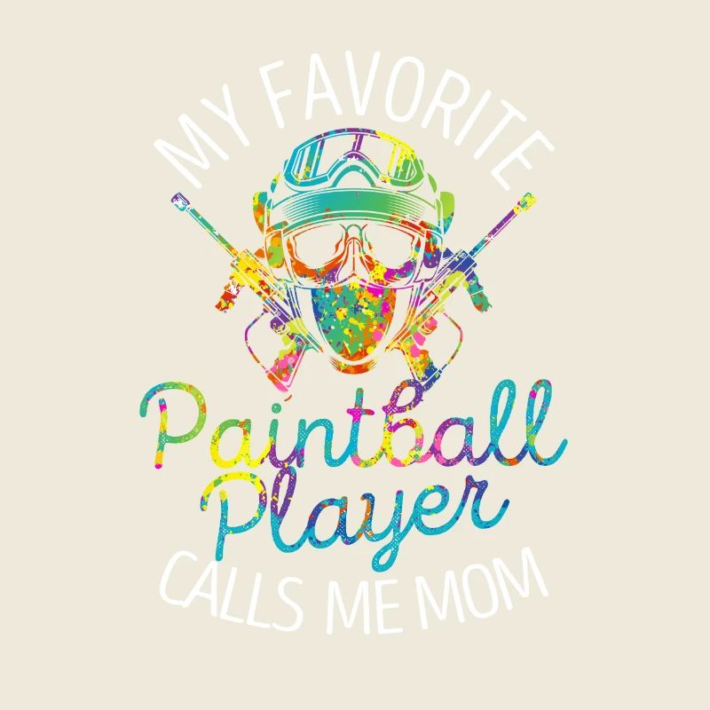 Mon joueur de paintball préféré m’appelle maman