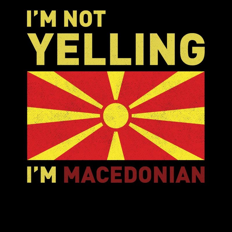 Macédoine Voyage Balkans Drapeau Macédonien