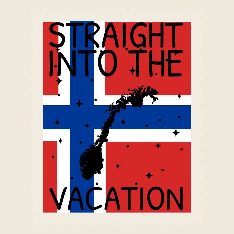 Drapeau de la Norvège Scandinavie Drapeau norvégien