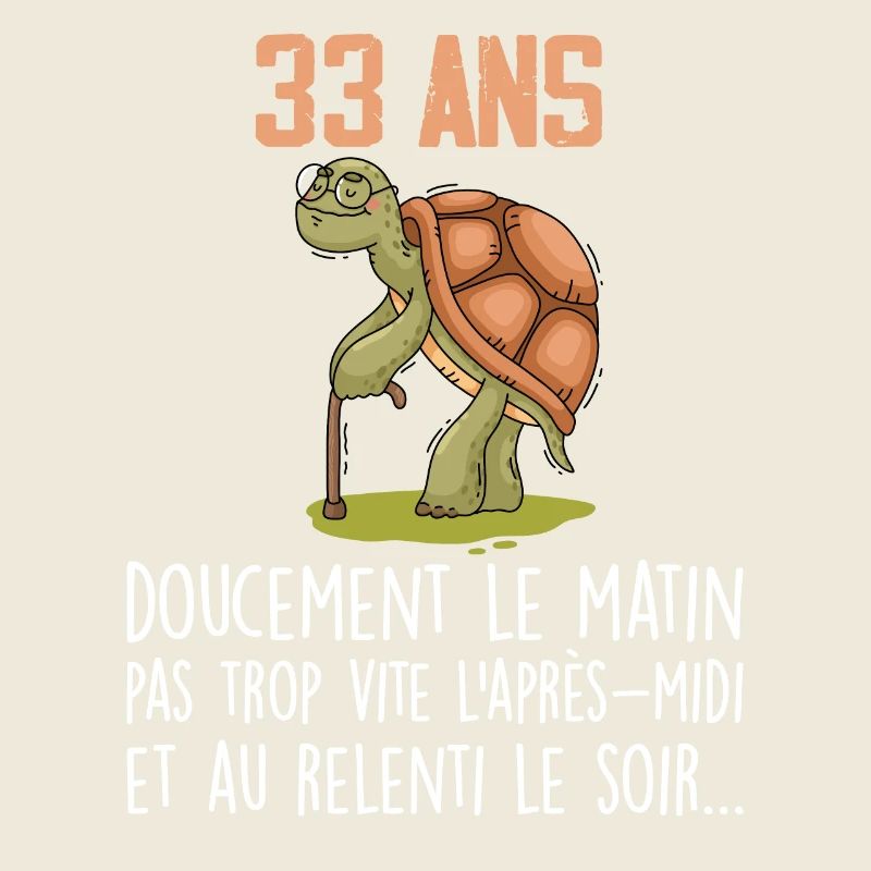 33 ans tortue anniversaire doucement vite ralenti