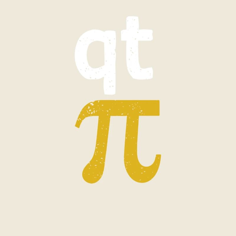 Q T Pie Cutie Pi Day Funny Math Geek 3.14 Science