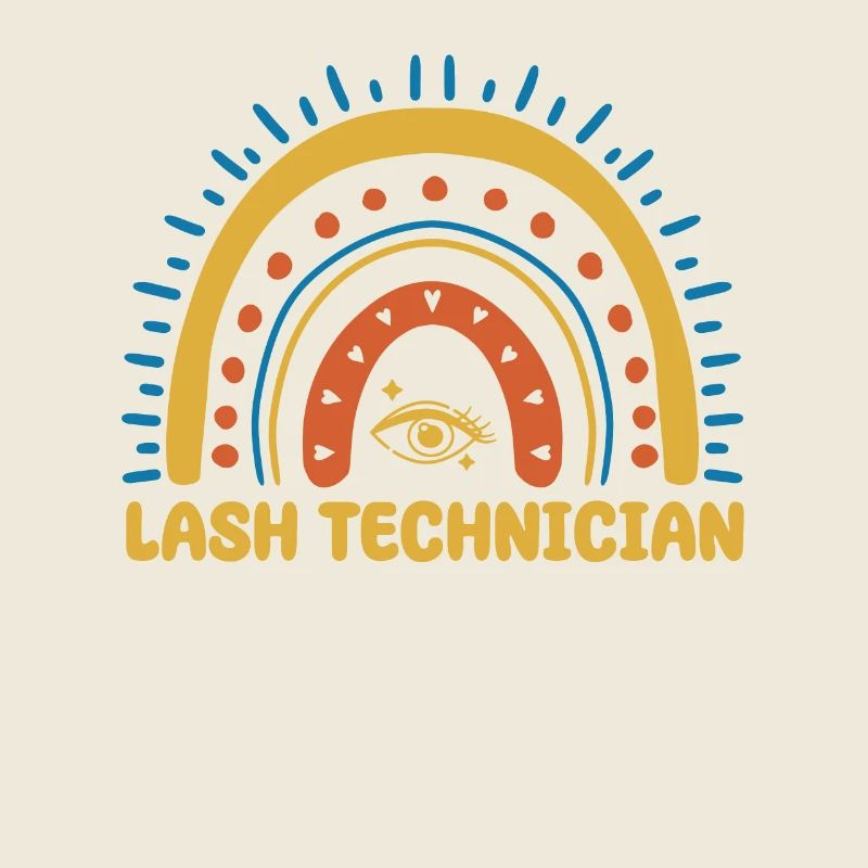 Lash Tech Boho Arc-en-ciel