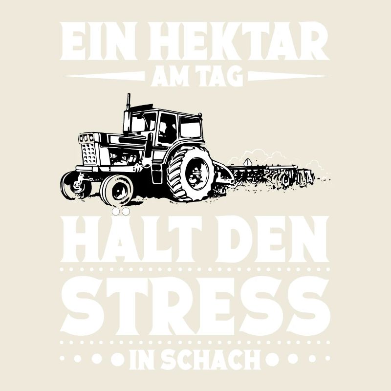 Hektar Landwirt Hühnerbauer Traktorfahrer