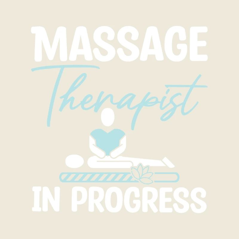 Massage therapist in progress