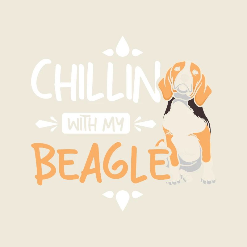 Chillin avec mon beagle