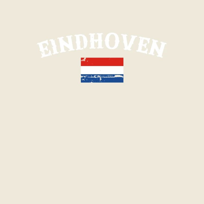 Eindhoven Pays-Bas Drapeau d’époque