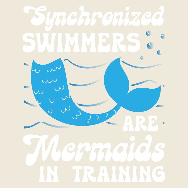 Synchronized Swimmers Are Mermaids In Training
