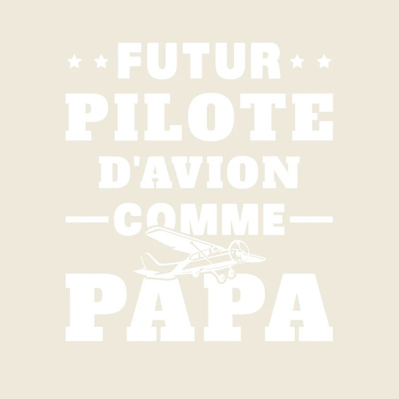 Futur Pilote d'avion comme Papa