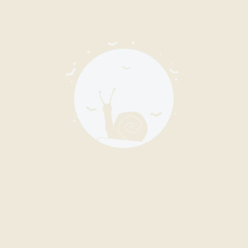 Snail in Moonlight Snail Shell Animal