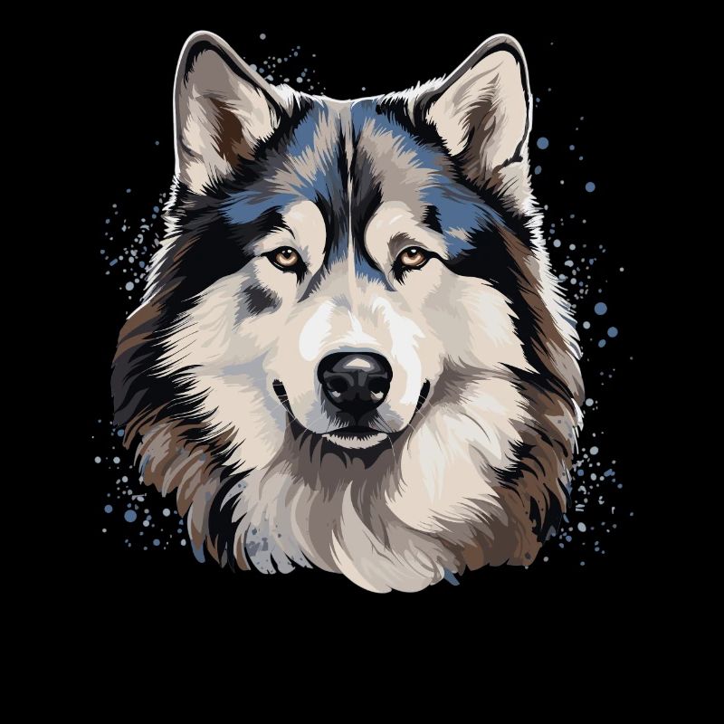 Hund Alaskan Malamute