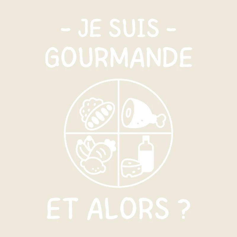 Je suis gourmande