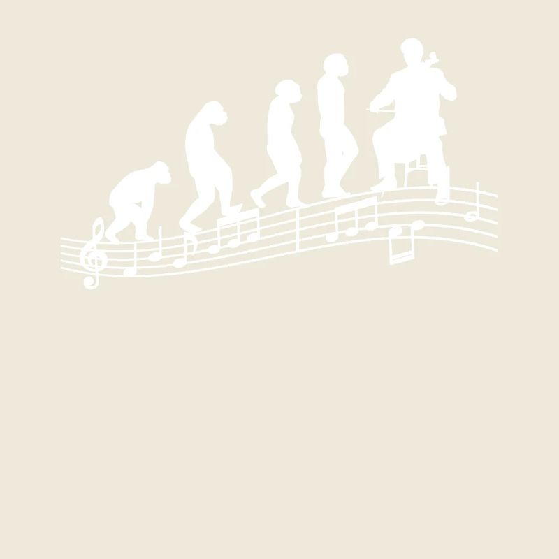 Cellospieler Cellist-Musiker Collo-Musik Evolution