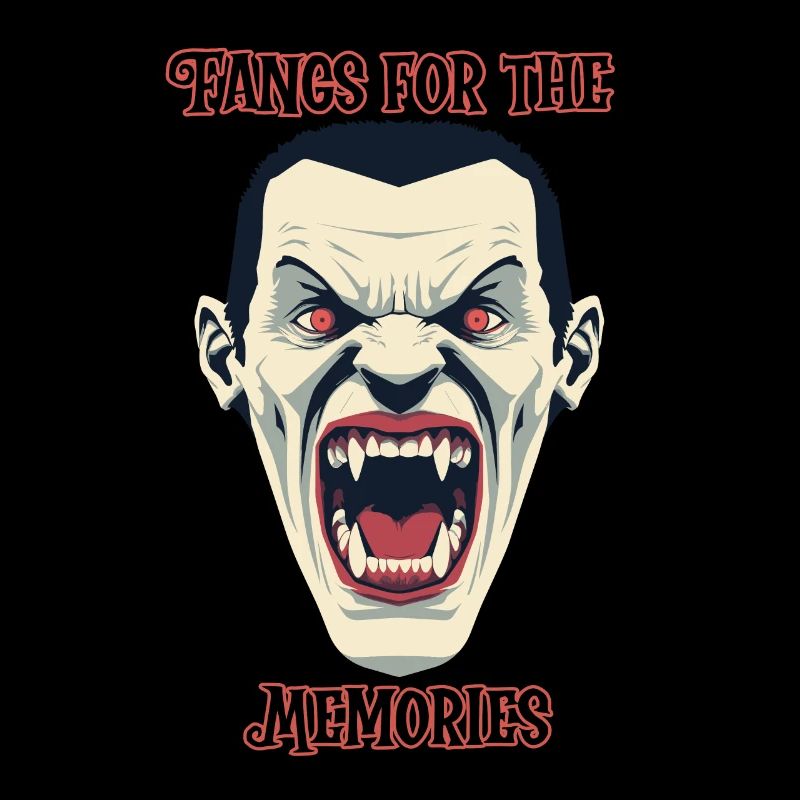 Dracula Vampire dénudant les dents, Halloween