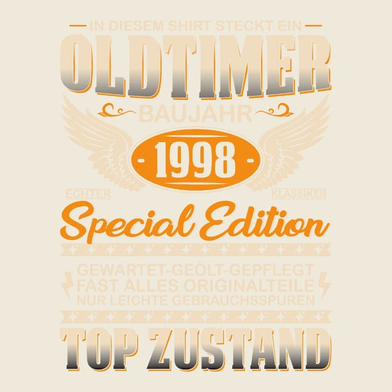 Vintage 1998 Oldtimer Geschenk