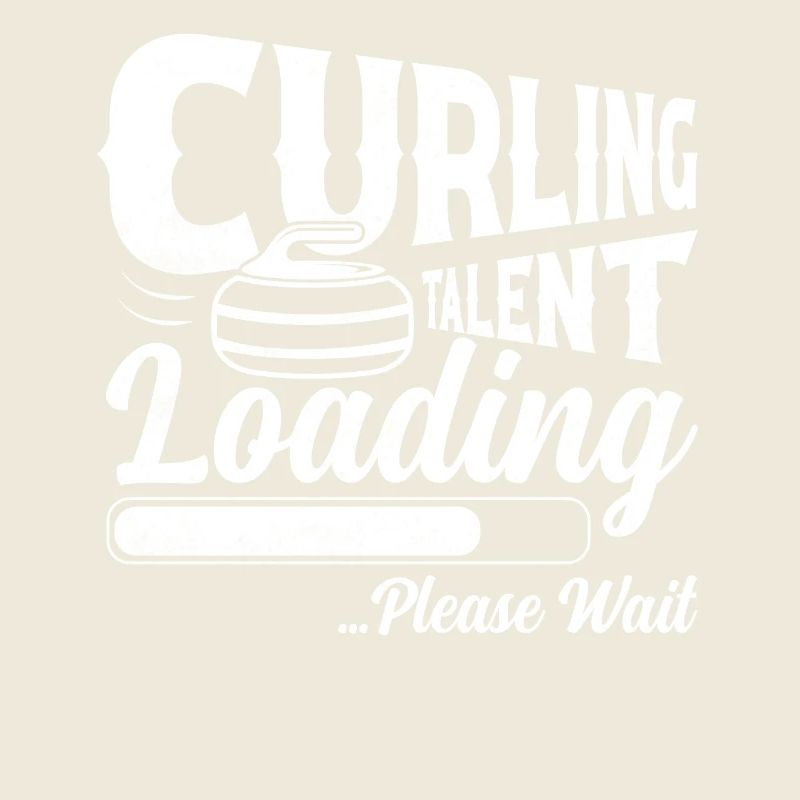 Curling Talent Loading ...Please Wait Broom Curler