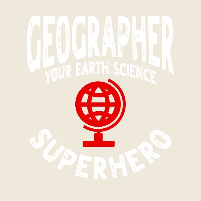 Conception de géographe drôle
