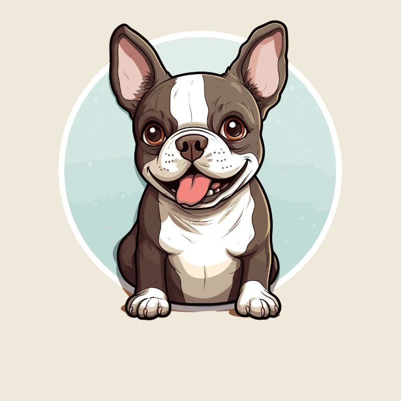 Hund Boston Terrier