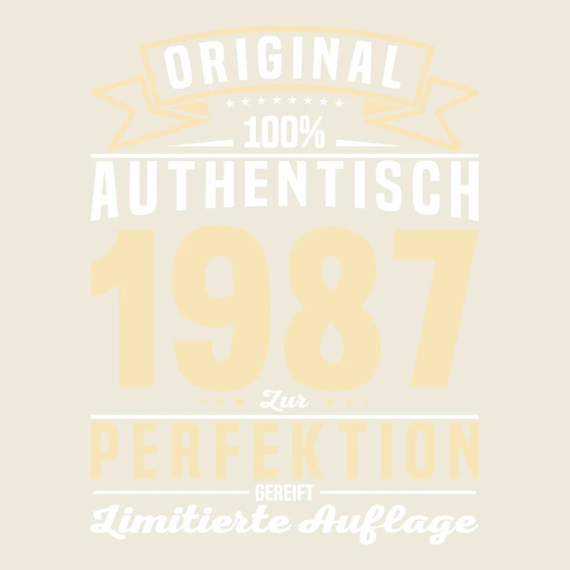 Vintage Geburtstagsgeschenk '87