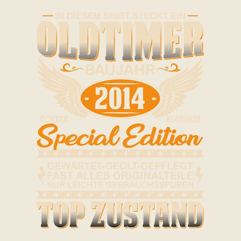 Oldtimer Baujahr 2014 - Perfektes Geschenk!