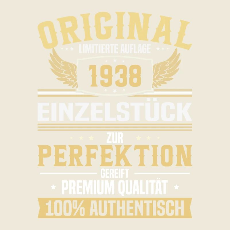 1938 Geburtstagsedition - Einzigartiges Geschenk