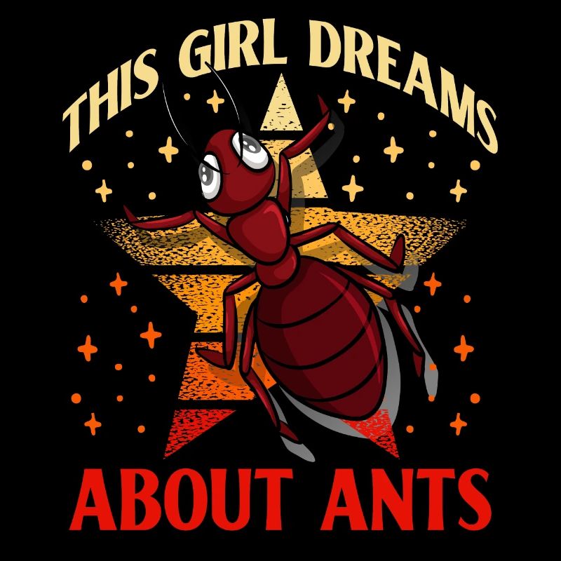 Cette fille rêve de fourmis