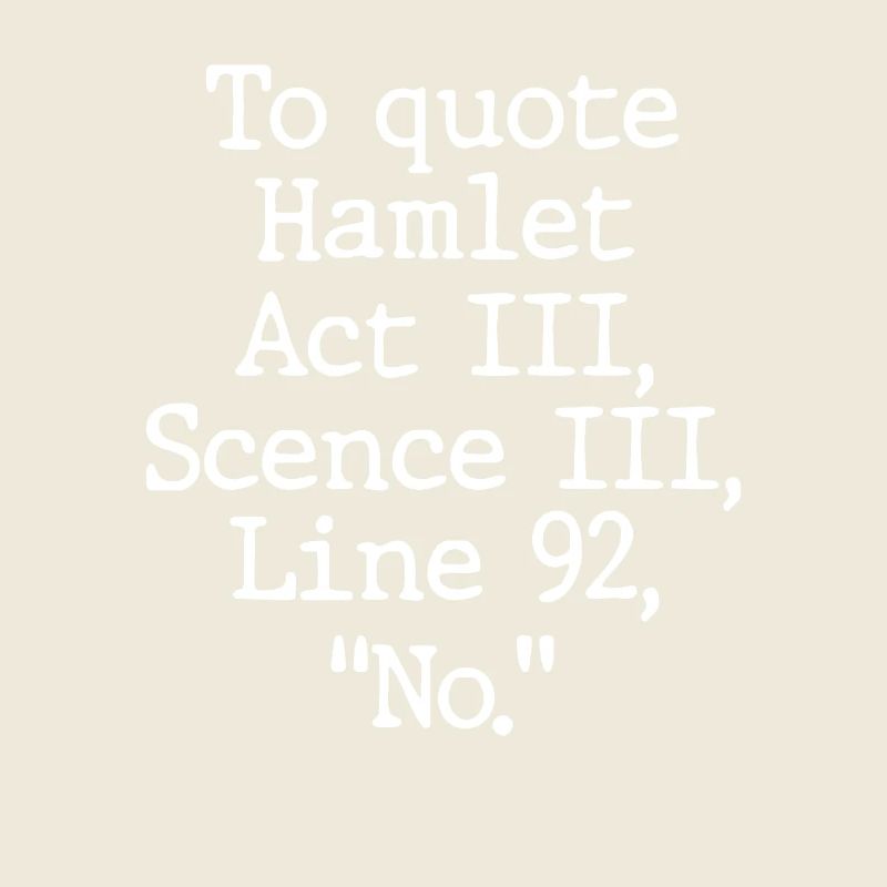 Pour citer Hamlet Drôle Littéraire