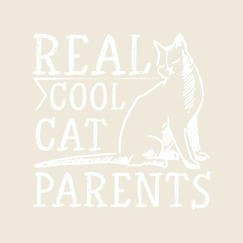 Maman chat et papa chat, vrais parents de chats cool